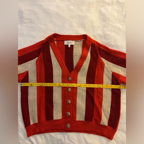 The GREAT baby alpaca varsity cardigan - Picture 6 of 9